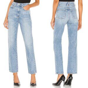 SLVRLAKE High Rise Straight Jeans
